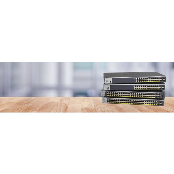 NETGEAR GS724TPP Managed L2/L3/L4 Gigabit Ethernet (10/100/1000) Power over Ethernet (PoE) Blauw (GS724TPP-100EUS)