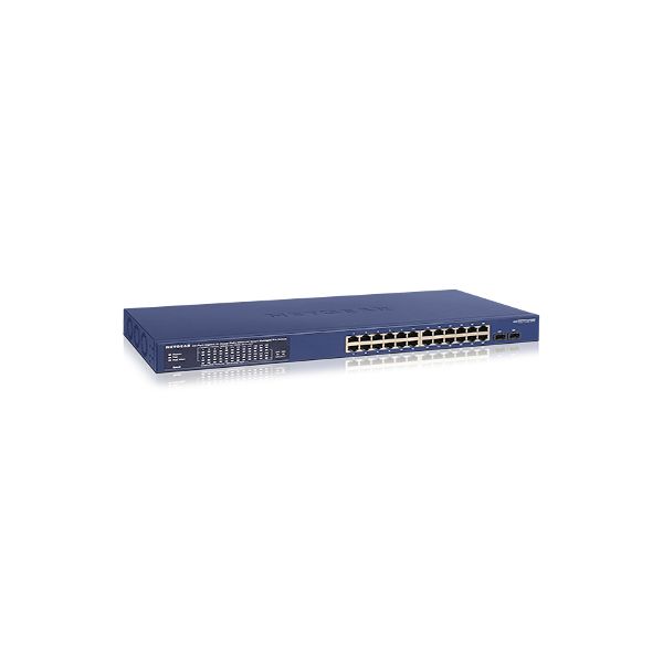 NETGEAR GS724TPP Managed L2/L3/L4 Gigabit Ethernet (10/100/1000) Power over Ethernet (PoE) Blauw (GS724TPP-100EUS)