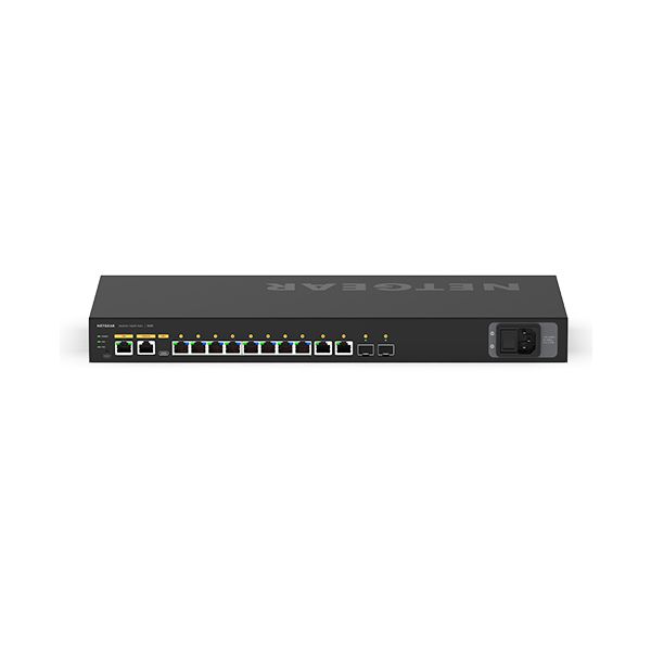 NETGEAR M4250-10G2F Managed L2/L3 Gigabit Ethernet (10/100/1000) Power over Ethernet (PoE) 1U Zwart (GSM4212P-100EUS)