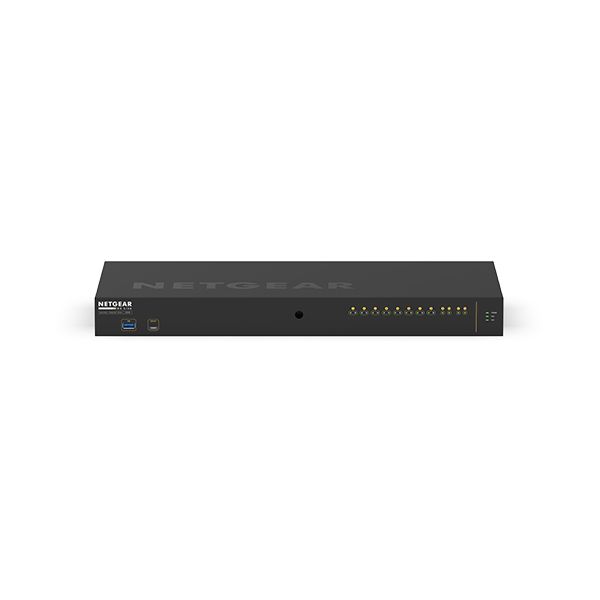 NETGEAR GSM4212P Managed L2/L3 Gigabit Ethernet (10/100/1000) Power over Ethernet (PoE) 1U Zwart (GSM4212P-100EUS)