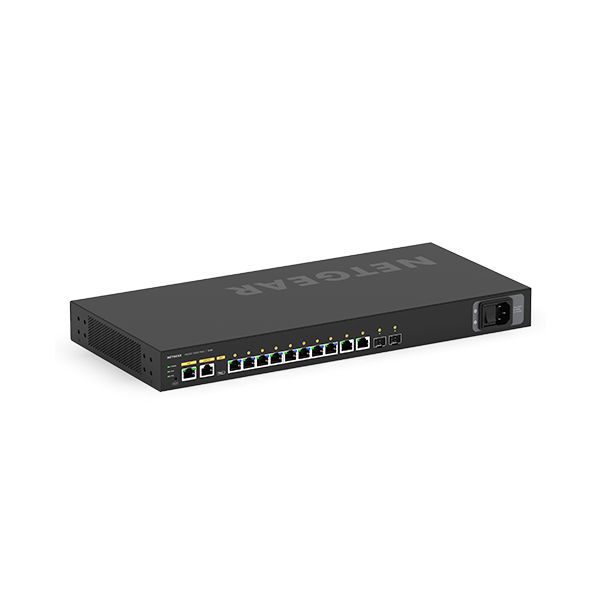 NETGEAR GSM4212P Managed L2/L3 Gigabit Ethernet (10/100/1000) Power over Ethernet (PoE) 1U Zwart (GSM4212P-100EUS)