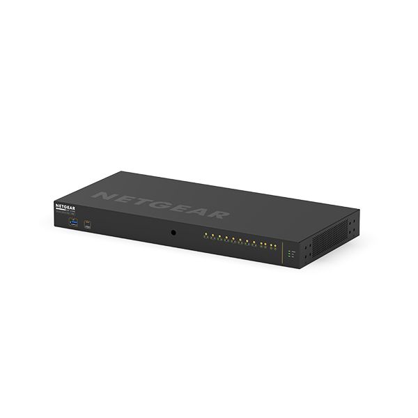 NETGEAR M4250-10G2XF-PoE+ Managed L2/L3 Gigabit Ethernet (10/100/1000) Power over Ethernet (PoE) 1U Zwart (GSM4212PX-100EUS)