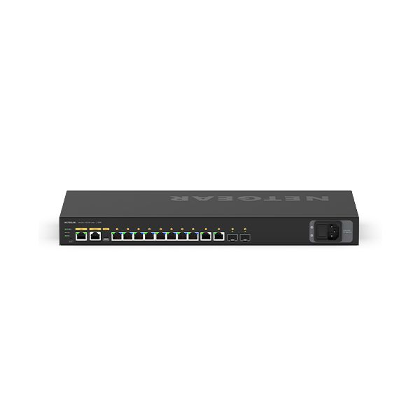 NETGEAR M4250-10G2XF-PoE+ Managed L2/L3 Gigabit Ethernet (10/100/1000) Power over Ethernet (PoE) 1U Zwart (GSM4212PX-100EUS)