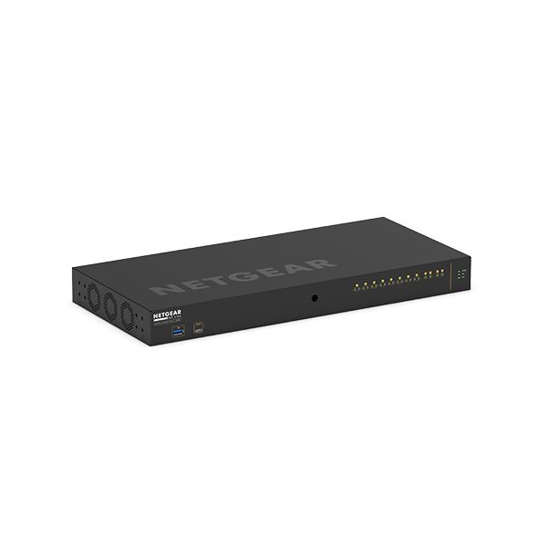 NETGEAR M4250-10G2XF-PoE+ Managed L2/L3 Gigabit Ethernet (10/100/1000) Power over Ethernet (PoE) 1U Zwart (GSM4212PX-100EUS)