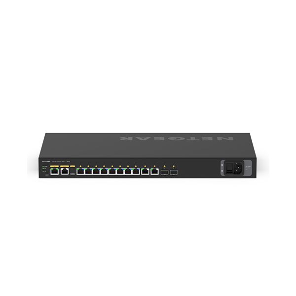 NETGEAR M4250-10G2XF-PoE++ Managed L2/L3 Gigabit Ethernet (10/100/1000) Power over Ethernet (PoE) 1U Zwart (GSM4212UX-100EUS)