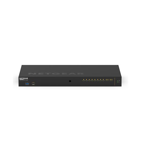 NETGEAR M4250-10G2XF-PoE++ Managed L2/L3 Gigabit Ethernet (10/100/1000) Power over Ethernet (PoE) 1U Zwart (GSM4212UX-100EUS) NETGEAR M4250-10G2XF-PoE++ Managed L2/L3 Gigabit Ethernet (10/100/1000) Power over Ethernet (PoE) 1U Zwart (GSM4212UX-100EUS)