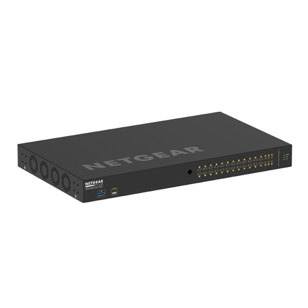 NETGEAR GSM4230P-100EUS netwerk-switch Managed L2/L3 Gigabit Ethernet (10/100/1000) Power over Ethernet (PoE) 1U Zwart (GSM4230P-100EUS)