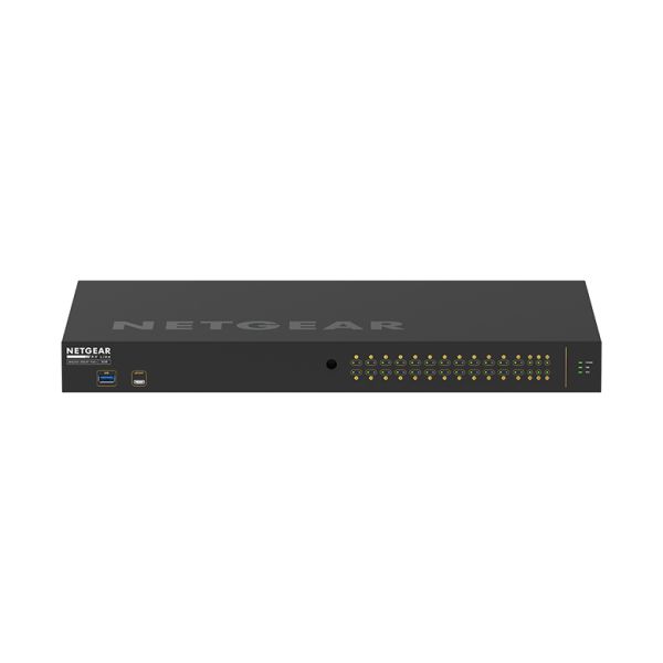 NETGEAR GSM4230P-100EUS netwerk-switch Managed L2/L3 Gigabit Ethernet (10/100/1000) Power over Ethernet (PoE) 1U Zwart (GSM4230P-100EUS)