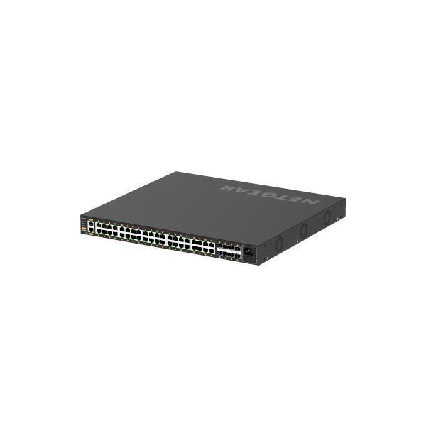NETGEAR GSM4248P-100EUS netwerk-switch Managed L2/L3/L4 Gigabit Ethernet (10/100/1000) Power over Ethernet (PoE) Zwart (GSM4248P-100EUS)