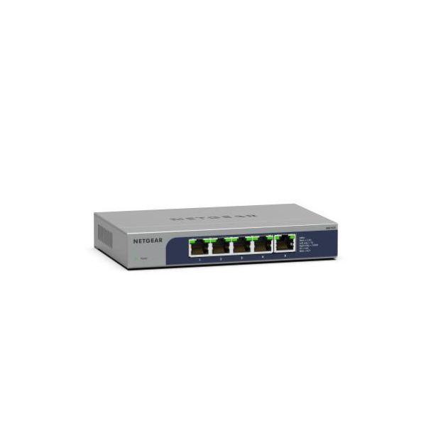 NETGEAR MS105-100EUS netwerk-switch Unmanaged 2.5G Ethernet (100/1000/2500) Power over Ethernet (PoE) 1U (MS105-100EUS) NETGEAR MS105-100EUS netwerk-switch Unmanaged 2.5G Ethernet (100/1000/2500) Power over Ethernet (PoE) 1U (MS105-100EUS)