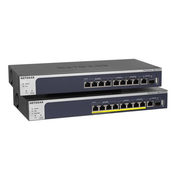 NETGEAR MS510TXPP Managed L2/L3/L4 10G Ethernet (100/1000/10000) Power over Ethernet (PoE) Grijs (MS510TXPP-100EUS)