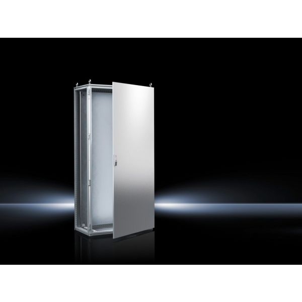 Rittal TX Server rack, 42 HE, 80 cm breed, 200 cm hoog, 100 cm diep met geperforeerde deuren en zijwanden (7888100)