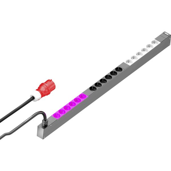 Rittal PDU Basic 18xC13 3xC19 6xSchuko 400V/16A (7979175)