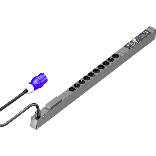 Rittal PDU metered 16A/1P CEE 10xCEE 7/3 Schuko (7979211)