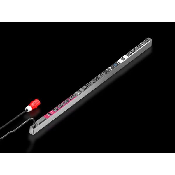 Rittal PDU Metered 32A/400V 3-fase 12x C13 + 12x (7979239)