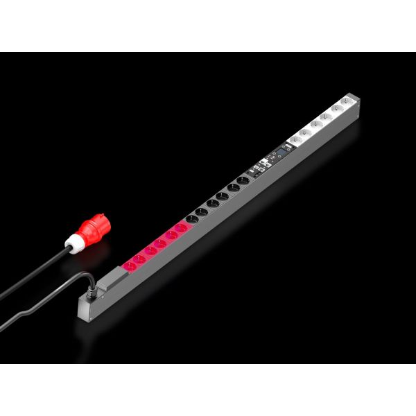 Rittal PDU managed, 16A/400V, 3~, CEE7/3: 18 x Schuko (7979433)