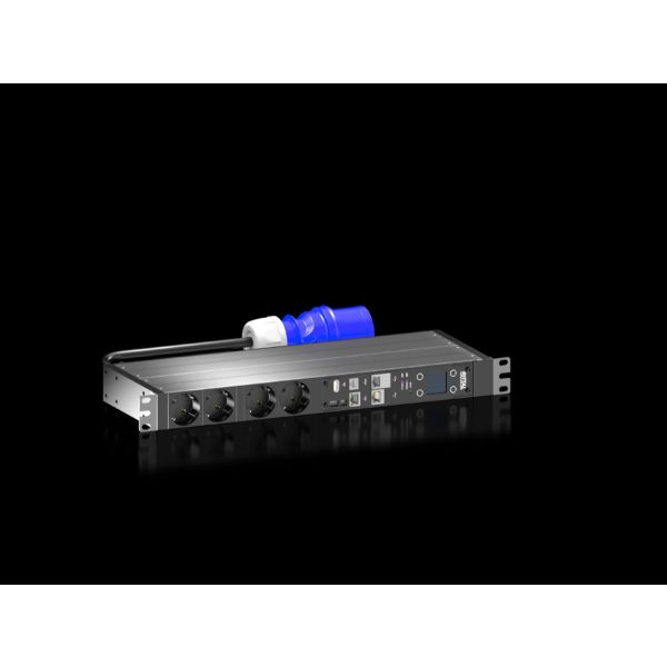 Rittal PDU Metered Plus 16A 230V 1~ met 4x Schuko (7979503)
