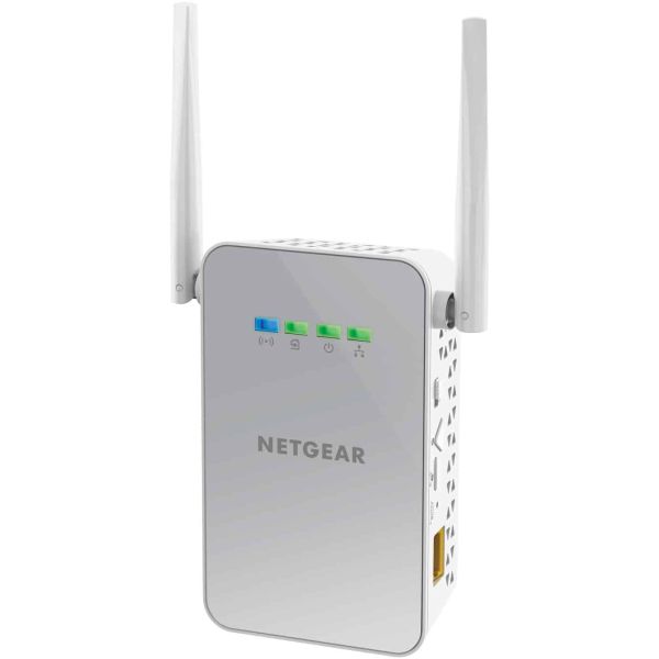 NETGEAR Powerline 1000, 1000 Mbps - 1 Gigabit Poort + WiFi (PLW1000-100PES)