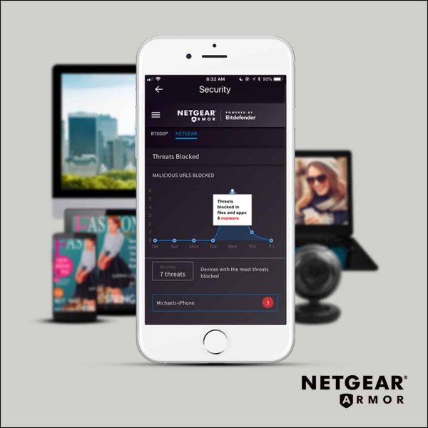 NETGEAR Nighthawk 4-Stream AX1800 WiFi 6 Router (RAX10) (RAX10-100EUS)