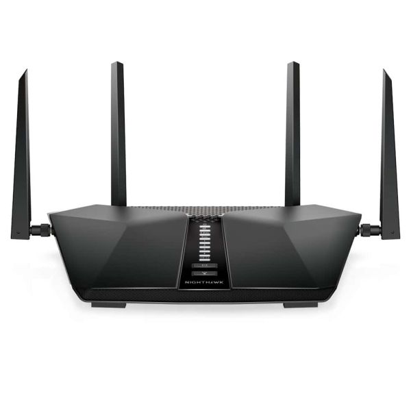 NETGEAR Nighthawk AX5400 draadloze router Gigabit Ethernet Dual-band (2.4 GHz / 5 GHz) Zwart (RAX50-100EUS)