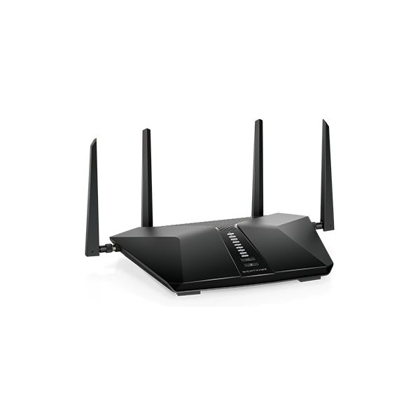 NETGEAR Nighthawk AX5400 draadloze router Gigabit Ethernet Dual-band (2.4 GHz / 5 GHz) Zwart (RAX50-100EUS) NETGEAR Nighthawk AX5400 draadloze router Gigabit Ethernet Dual-band (2.4 GHz / 5 GHz) Zwart (RAX50-100EUS)