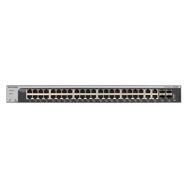 NETGEAR XS748T-100NES netwerk-switch Managed L2+/L3 10G Ethernet (100/1000/10000) Zwart (XS748T-100NES) NETGEAR XS748T-100NES netwerk-switch Managed L2+/L3 10G Ethernet (100/1000/10000) Zwart (XS748T-100NES)