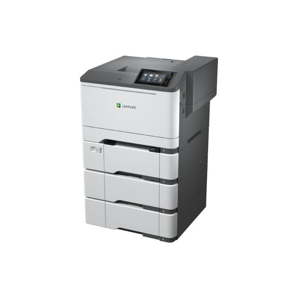 Lexmark CS632dwe 50M0060 Color Laser Printer - Gray, White - Wireless / Wired - 42 ppm - 1200 dpi - 1 GB RAM (50M0060)