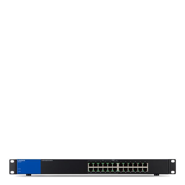 Linksys 24-poorts Gigabit PoE-desktopswitch (LGS124P) (LGS124P-EU)