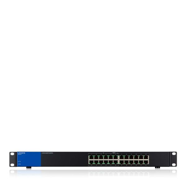 Linksys 24-poorts Gigabit PoE-desktopswitch (LGS124P) (LGS124P-EU)