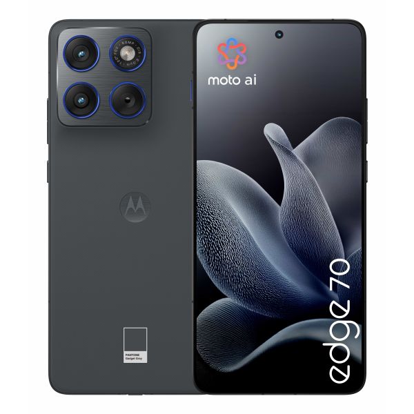 Motorola edge 70 17 cm (6.7") Dual SIM Android 16.0 5G USB Type-C 12 GB 512 GB 4800 mAh Grijs (PBA50001SE)
