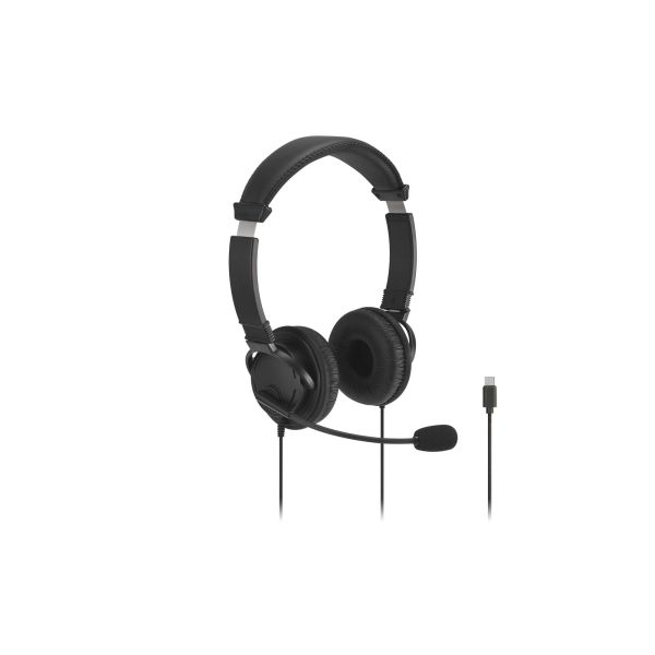Kensington Classic EQ USB-C Headset met Mic en Volume Control (K97464WW)