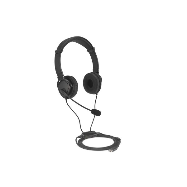 Kensington Classic EQ USB-C Headset met Mic en Volume Control (K97464WW)