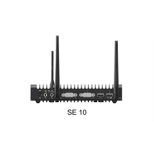 Lenovo ThinkEdge SE10 Intel Atom® X6214RE 4 GB DDR4-SDRAM 256 GB SSD Windows 10 IoT Enterprise Mini PC Zwart (12NH0000SP) Lenovo ThinkEdge SE10 Intel Atom® X6214RE 4 GB DDR4-SDRAM 256 GB SSD Windows 10 IoT Enterprise Mini PC Zwart (12NH0000SP)