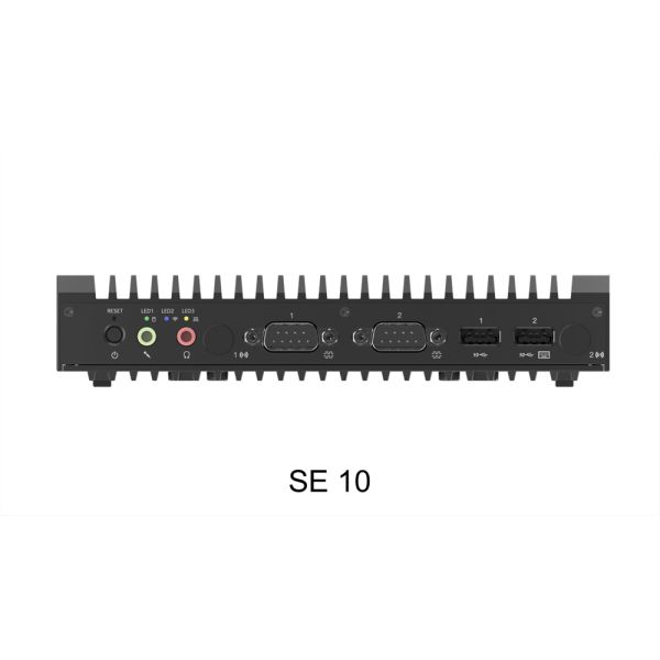 Lenovo ThinkEdge SE10 Intel Atom® x6425RE 8 GB DDR4-SDRAM 256 GB SSD Windows 10 IoT Enterprise Mini PC Zwart (12NH0002SP) Lenovo ThinkEdge SE10 Intel Atom® x6425RE 8 GB DDR4-SDRAM 256 GB SSD Windows 10 IoT Enterprise Mini PC Zwart (12NH0002SP)