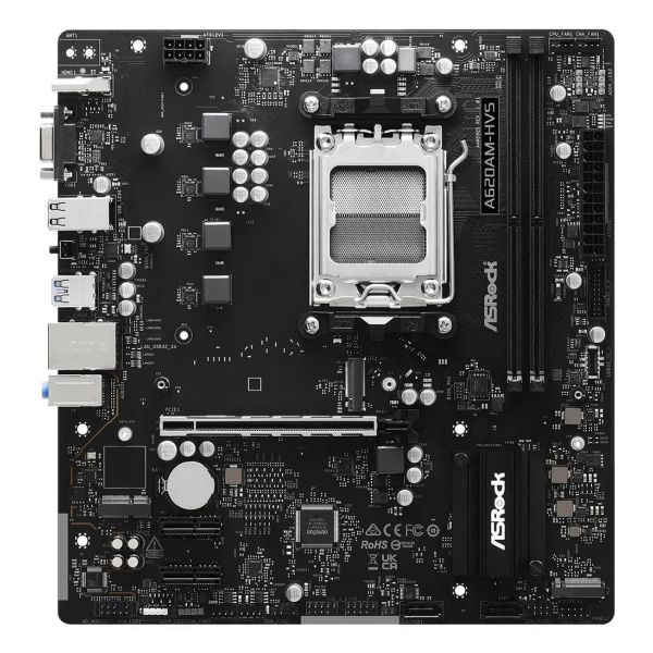 ASRock A620AM-HVS AM5 mATX HDMI DDR5 (90-MXBSR0-A0UAYZ)