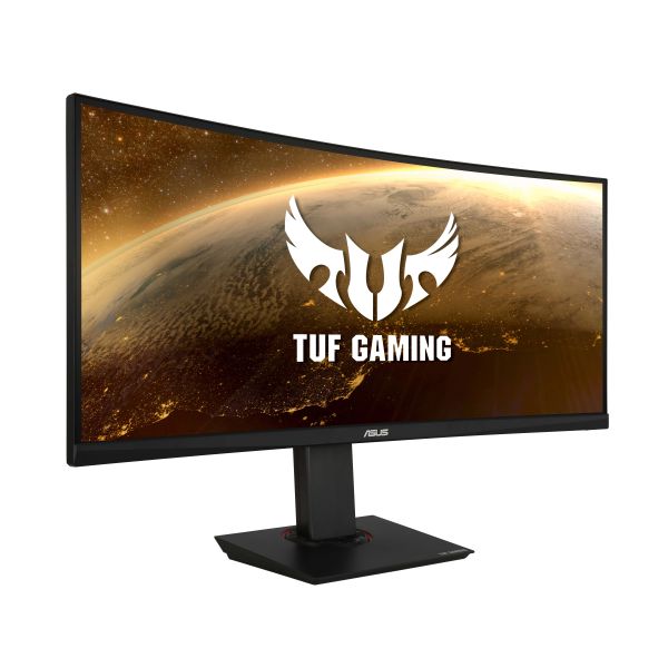 ASUS TUF Gaming VG35VQ computer monitor 88,9 cm (35") 3440 x 1440 Pixels UltraWide Dual Quad HD LED Zwart (90LM0520-B01170) ASUS TUF Gaming VG35VQ computer monitor 88,9 cm (35") 3440 x 1440 Pixels UltraWide Dual Quad HD LED Zwart (90LM0520-B01170)