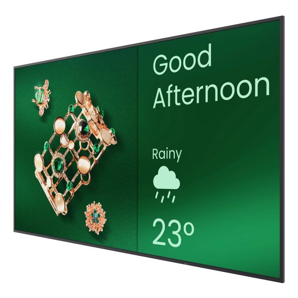 BenQ ST4304 Digitale signage flatscreen 109,2 cm (43") 350 cd/m² 4K Ultra HD Zwart Type processor Android 14 18/7 (9H.S3YTB.RE) BenQ ST4304 Digitale signage flatscreen 109,2 cm (43") 350 cd/m² 4K Ultra HD Zwart Type processor Android 14 18/7 (9H.S3YTB.RE)