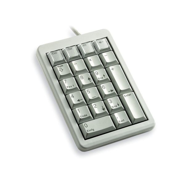 CHERRY G84-4700 numeriek toetsenbord Laptop/pc USB Grijs (G84-4700LUCUS-0)