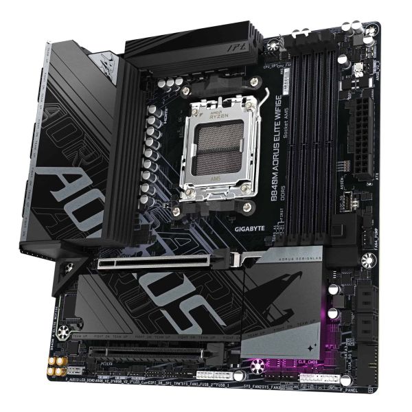 GIGABYTE B840M AORUS ELITE WIFI6E AMD B840 Socket AM5 micro ATX (B840M A ELITE WIFI6E)