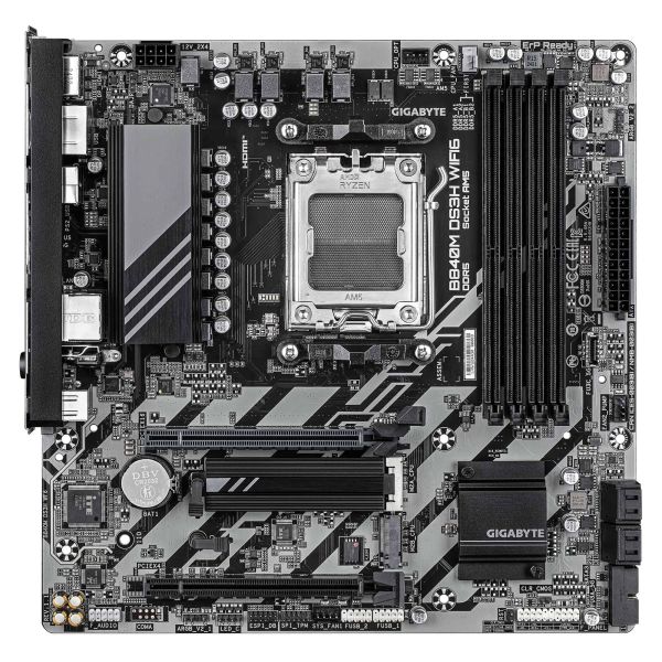 GIGABYTE B840M DS3H WIFI6 AMD B840 Socket AM5 micro ATX (B840M DS3H WF6)