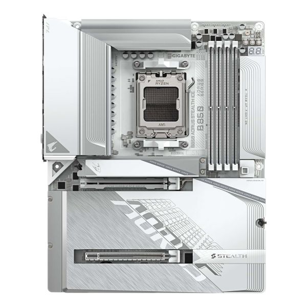 GIGABYTE B850 AORUS STEALTH ICE AMD B850 Socket AM5 ATX (B850 A STEALTH ICE)