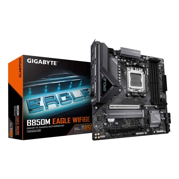 GIGABYTE B850M EAGLE WIFI6E AMD B850 Socket AM5 micro ATX (B850M EAGLE WF6E)