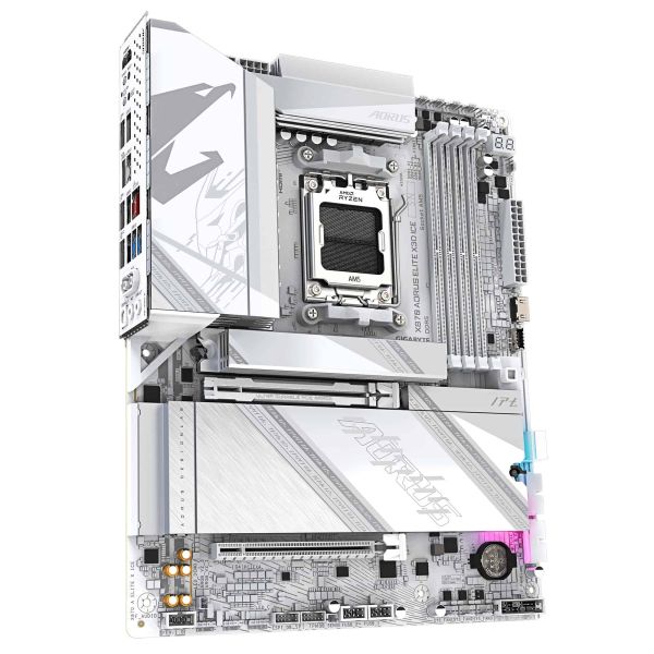 GIGABYTE X870 AORUS ELITE X3D ICE AMD X870 Socket AM5 ATX (X870 A ELITE X ICE)