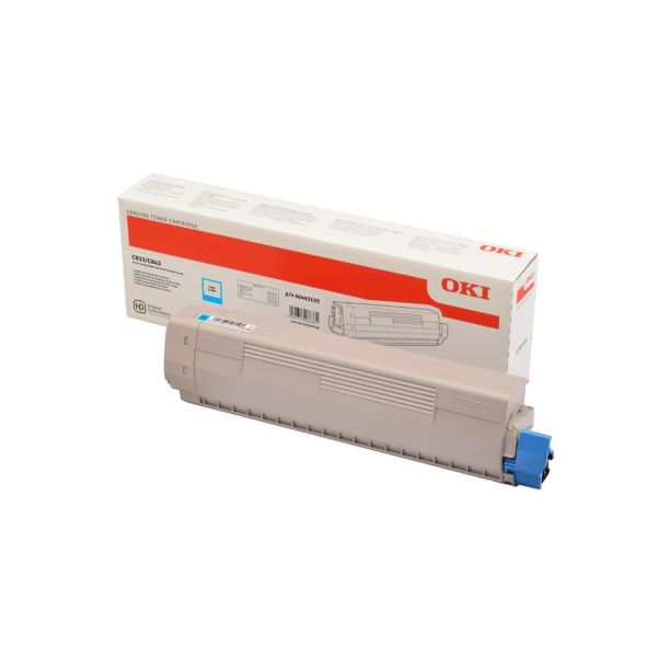 OKI 46443103 tonercartridge 1 stuk(s) Origineel Cyaan (46443103) OKI 46443103 tonercartridge 1 stuk(s) Origineel Cyaan (46443103)