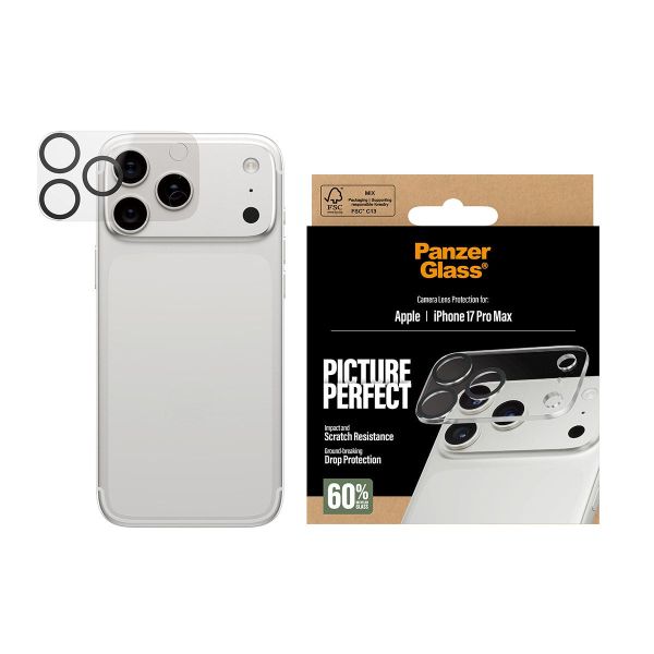 PanzerGlass PicturePerfect Lens Protector iPhone 17 Pro (PG72791)