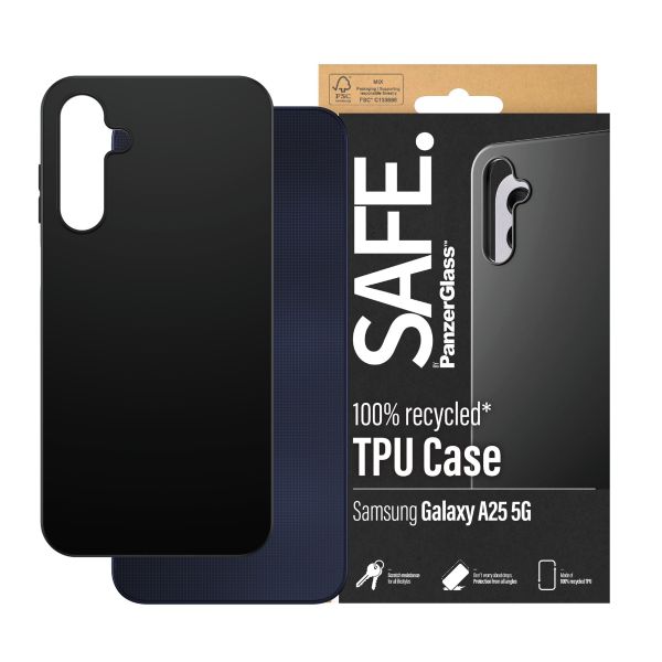 PanzerGlass SAFE TPU Case Samsung Galaxy A25 5G zwart (SAFE95685)