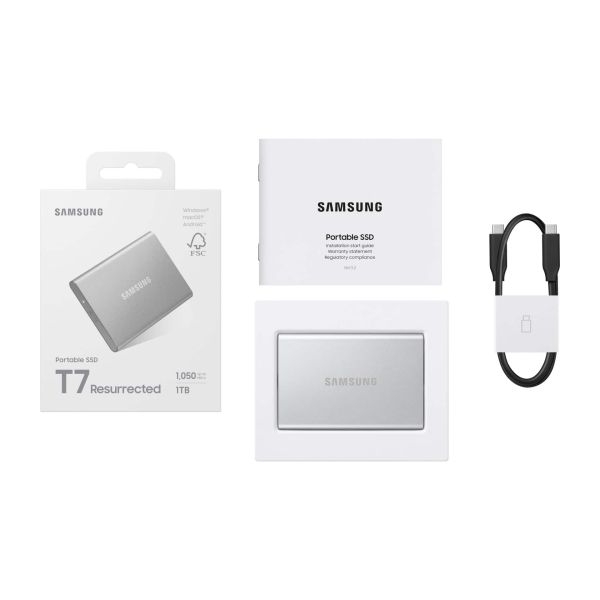 Samsung Portable SSD T7 Resurrected USB 3.2 Gen 2 1TB (MU-PD1T0G/WW)