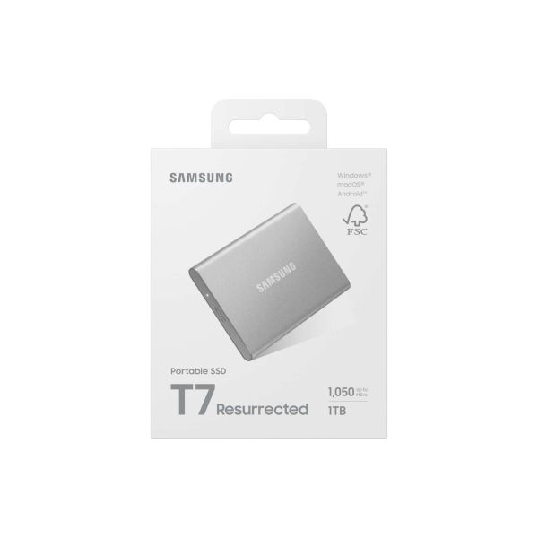 Samsung Portable SSD T7 Resurrected USB 3.2 Gen 2 1TB (MU-PD1T0G/WW)