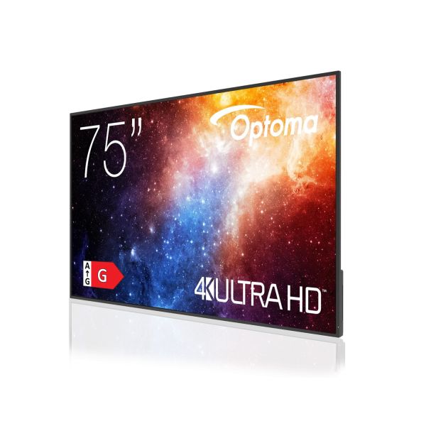 Optoma N3751K 75IN UHD 450CD/M2 (H1F2C0GBW101)
