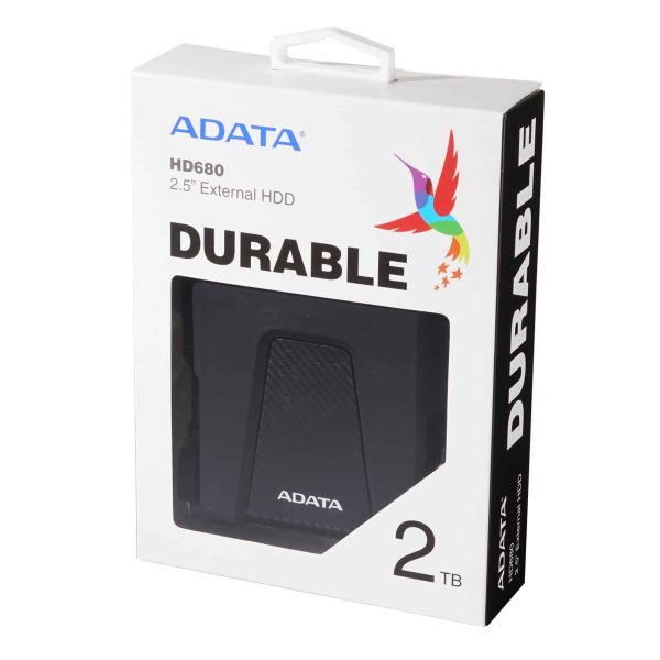 ADATA HD680 externe harde schijf 2 TB USB 3.2 Gen 1 (3.1 Gen 1) Zwart (AHD680-2TU31-CBK)